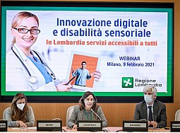 Video-interpretariato per sordi in Regione Lombardia